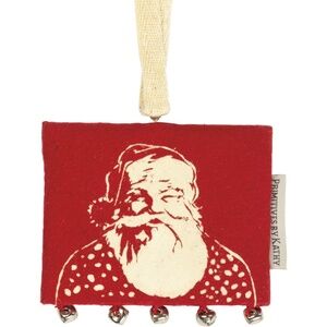 NEW Primitives by Kathy Merry Christmas Card Holder Ornament